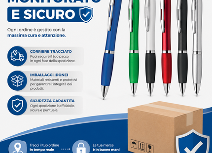 Penne personalizzate touch screen e antiscivolo
