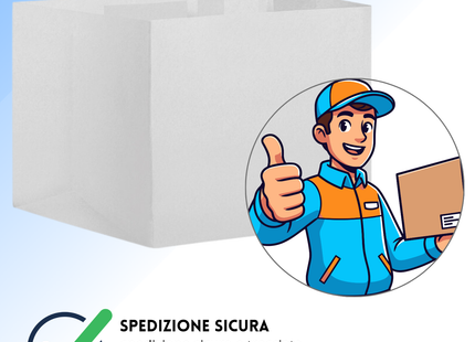 Shopper in carta per take away 32x22x33 cm | Cod. PG023