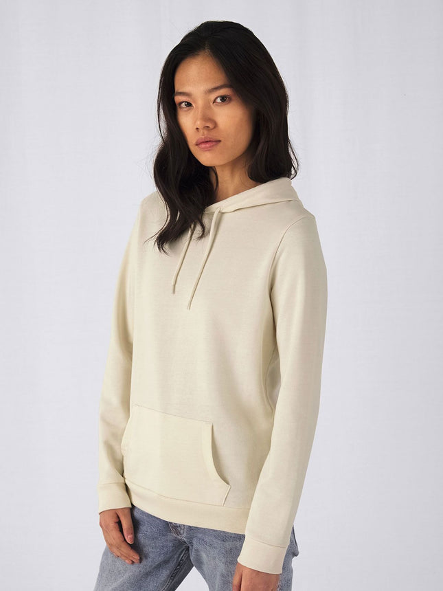 Felpa Donna #Hoodie B&C BCWW04W Personalizzabile
