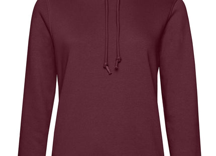 Felpa Donna Organica Inspire Hooded B&C BCWW34B Personalizzabile