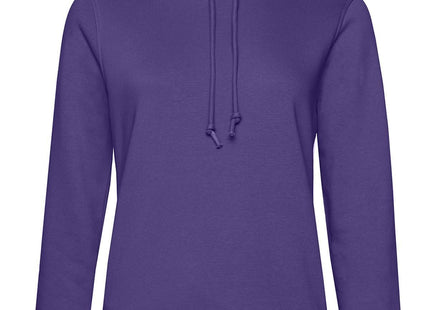 Felpa Donna Organica Inspire Hooded B&C BCWW34B Personalizzabile