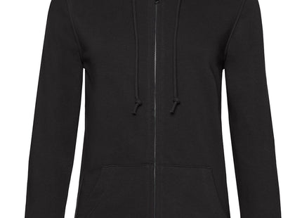 Felpa Donna Zip Cappuccio Organica B&C Inspire BCWW36B Personalizzabile