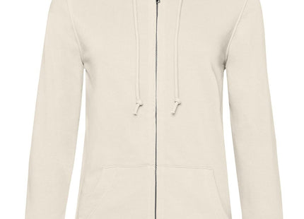 Felpa Donna Zip Cappuccio Organica B&C Inspire BCWW36B Personalizzabile
