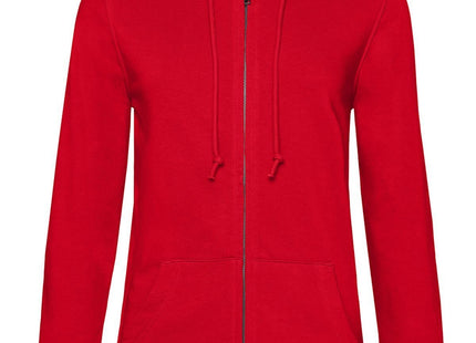 Felpa Donna Zip Cappuccio Organica B&C Inspire BCWW36B Personalizzabile