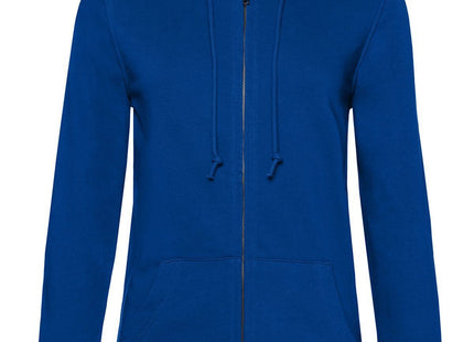 Felpa Donna Zip Cappuccio Organica B&C Inspire BCWW36B Personalizzabile