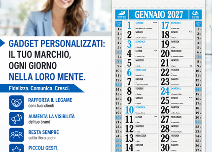 Calendario olandese personalizzato 2027 Magnum
