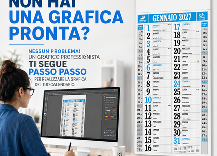 Calendario olandese personalizzato 2027 Magnum