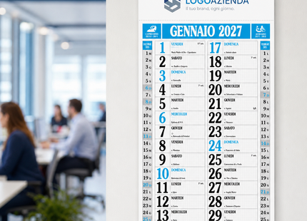 Calendario olandese personalizzato 2027 Magnum
