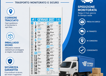 Calendario olandese personalizzato 2027 Magnum