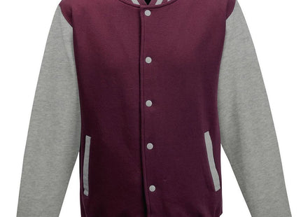 Giacca Varsity Unisex Just Hoods JH043 Personalizzabile