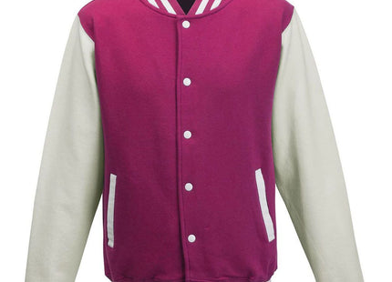 Giacca Varsity Unisex Just Hoods JH043 Personalizzabile