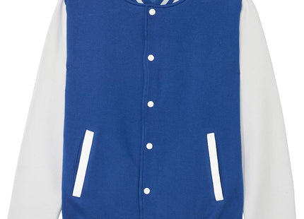 Giacca Varsity Unisex Just Hoods JH043 Personalizzabile