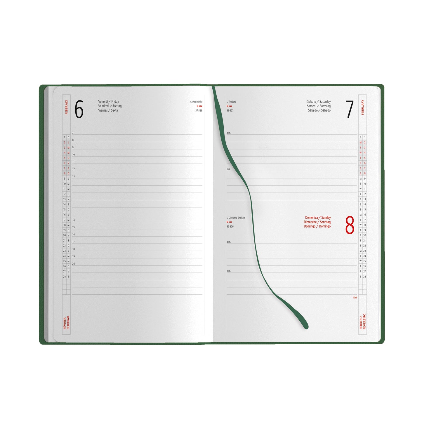 Agende personalizzate 2026 Giornaliere 14,5X21 | Cod. PB285