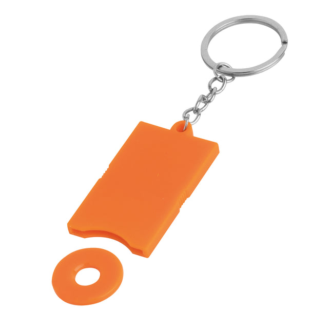 Portachiavi personalizzato con gettone per carrello - Coin