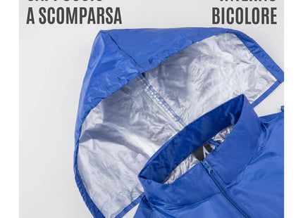 Giacca impermeabile antivento personalizzabile London PM780 con cappuccio