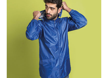 Giacca impermeabile antivento personalizzabile London PM780 con cappuccio