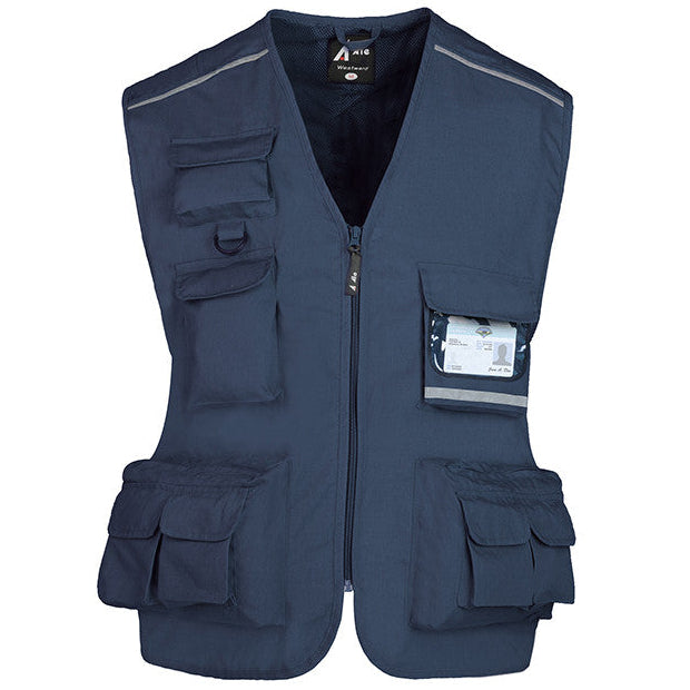 Gilet da lavoro multitasche personalizzabile Westward PM809