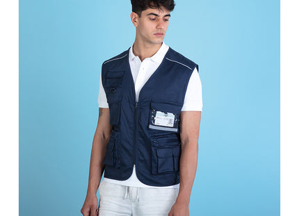 Gilet da lavoro multitasche personalizzabile Westward PM809