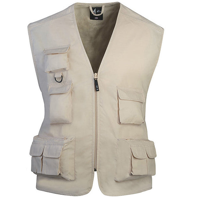 Gilet multitasche personalizzabile Multiplo PM811 in policotton