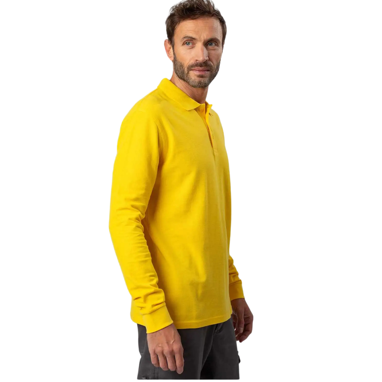 Polo a manica lunga personalizzata | Cod. BS210