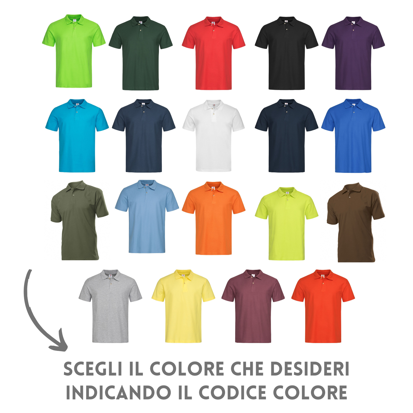Polo personalizzate a manica corta | Cod. ST3000