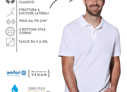 Polo personalizzate a manica corta | Cod. ST3000