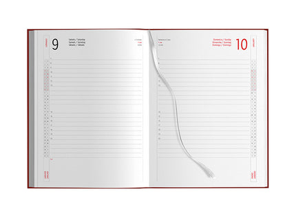 Agenda giornaliera personalizzata 2027 - 15x21 cm