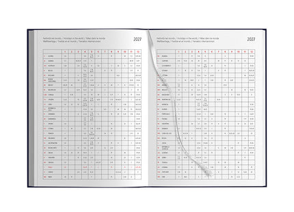 Agenda giornaliera personalizzata 2027 - 15x21 cm