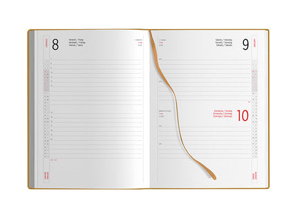 Agenda giornaliera personalizzata 2027 - 15x21 cm