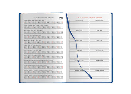 Agenda giornaliera personalizzata 2027 - 14,5X51 CM