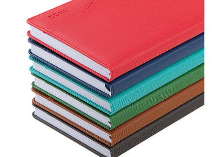 Agenda giornaliera personalizzata 2027 con tasca - 15x21 cm