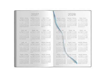 Agenda giornaliera personalizzata 2027 copertina morbida - 9x14 cm