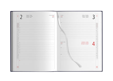 Agenda giornaliera personalizzata 2027 - 15x21 cm