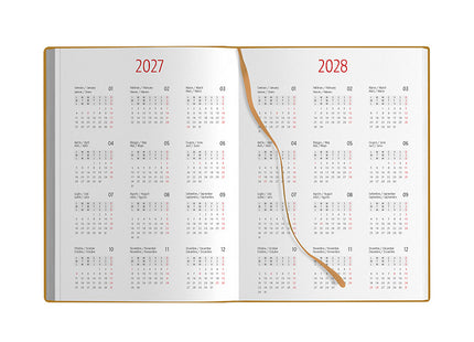 Agenda giornaliera personalizzata 2027 - 15x21 cm