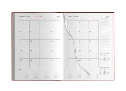 Agenda giornaliera personalizzata 2027 - 17X24 cm