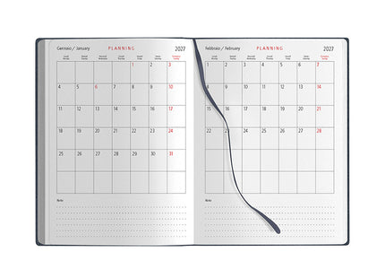 Agenda giornaliera personalizzata 2027 - 15x21 cm