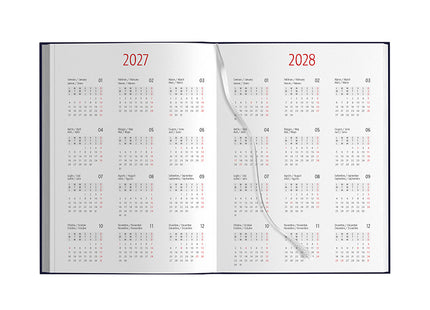 Agenda giornaliera personalizzata 2027 - 15x21 cm