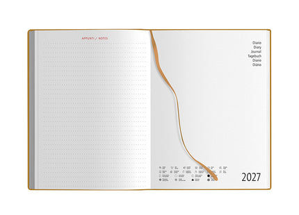 Agenda giornaliera personalizzata 2027 - 15x21 cm