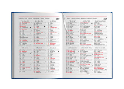 Agenda settimanale personalizzata 2027 - 17x24 cm