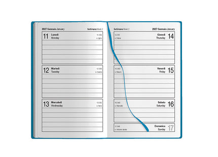 Agendina settimanale 2027 personalizzata - 9x14 cm