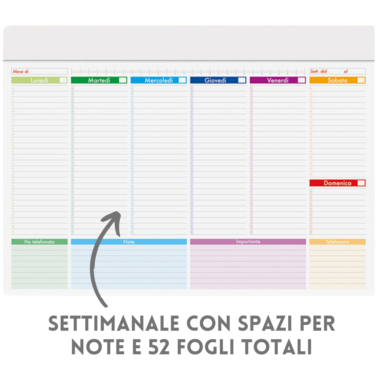 Planning personalizzati 2024 PA806