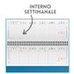 Planning personalizzati settimanali 30x14 cm | Cod. PB489