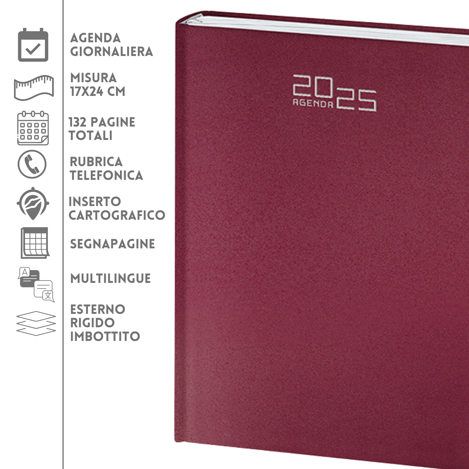 Agende personalizzate 2025 PB540