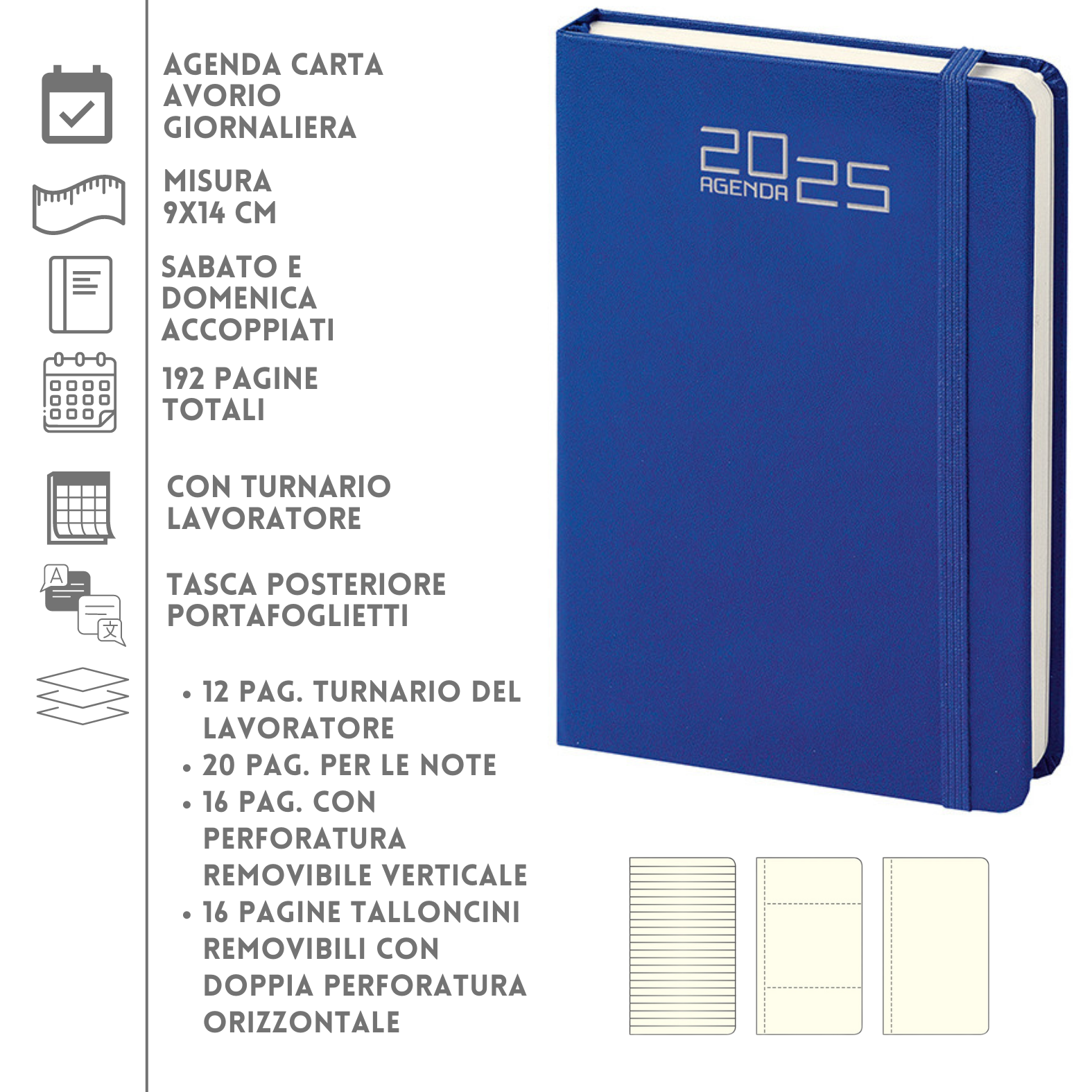 Agende personalizzate 2025 PB546