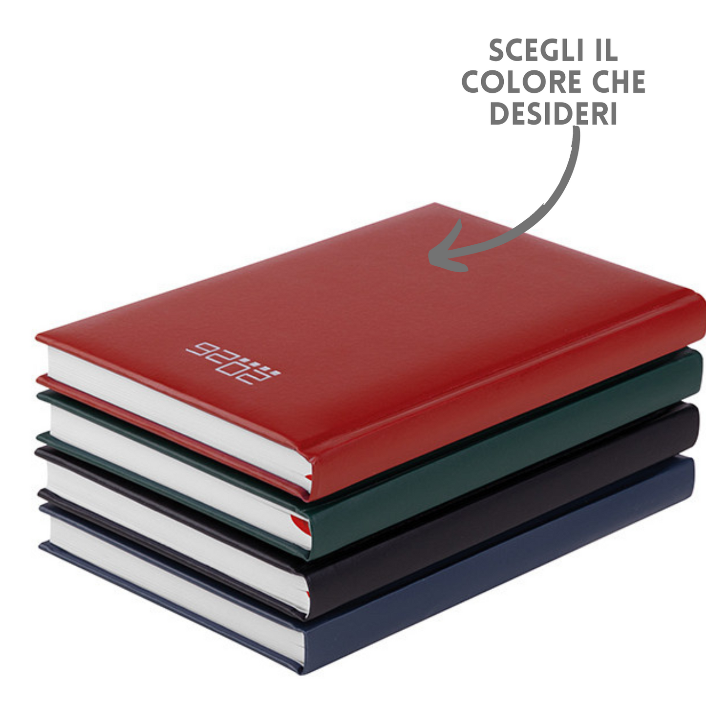 Agende quadrettate personalizzate 2026 Giornaliera 15X21 | Cod. PB535