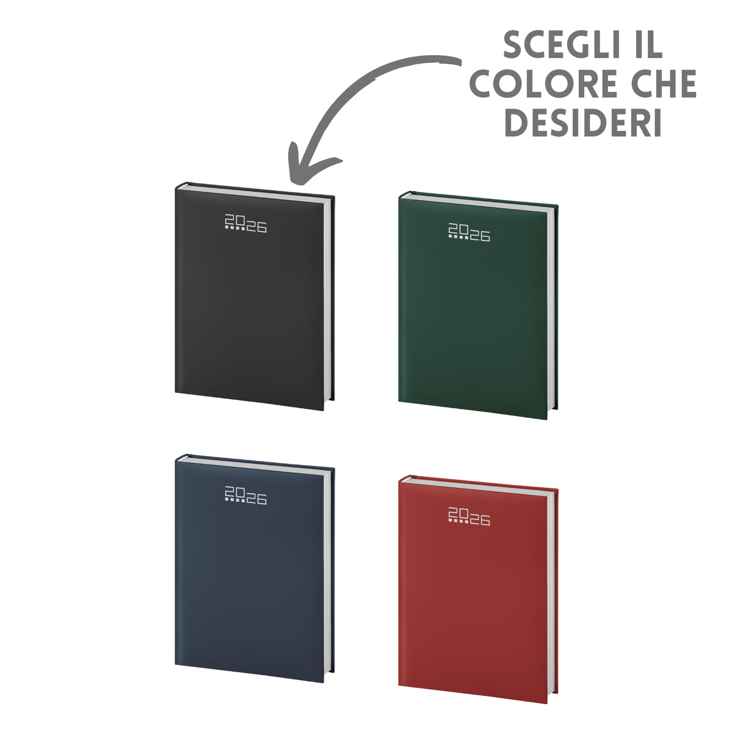 Agende personalizzate 2026 Giornaliera 17x24 | Cod. PB510