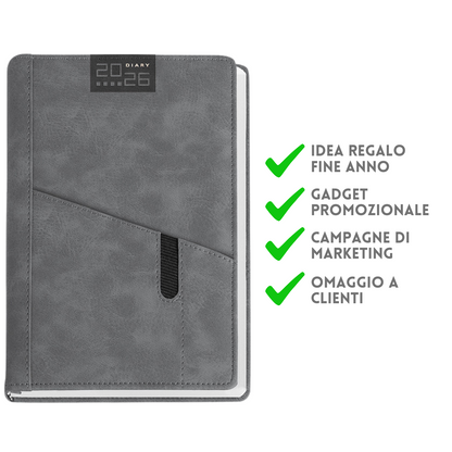 Agende personalizzate 2026 Giornaliera 17X24 | Cod. PB270