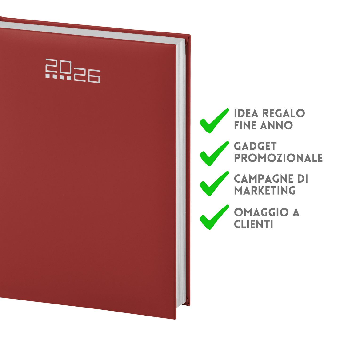 Agende personalizzate 2026 Giornaliera 17x24 | Cod. PB510