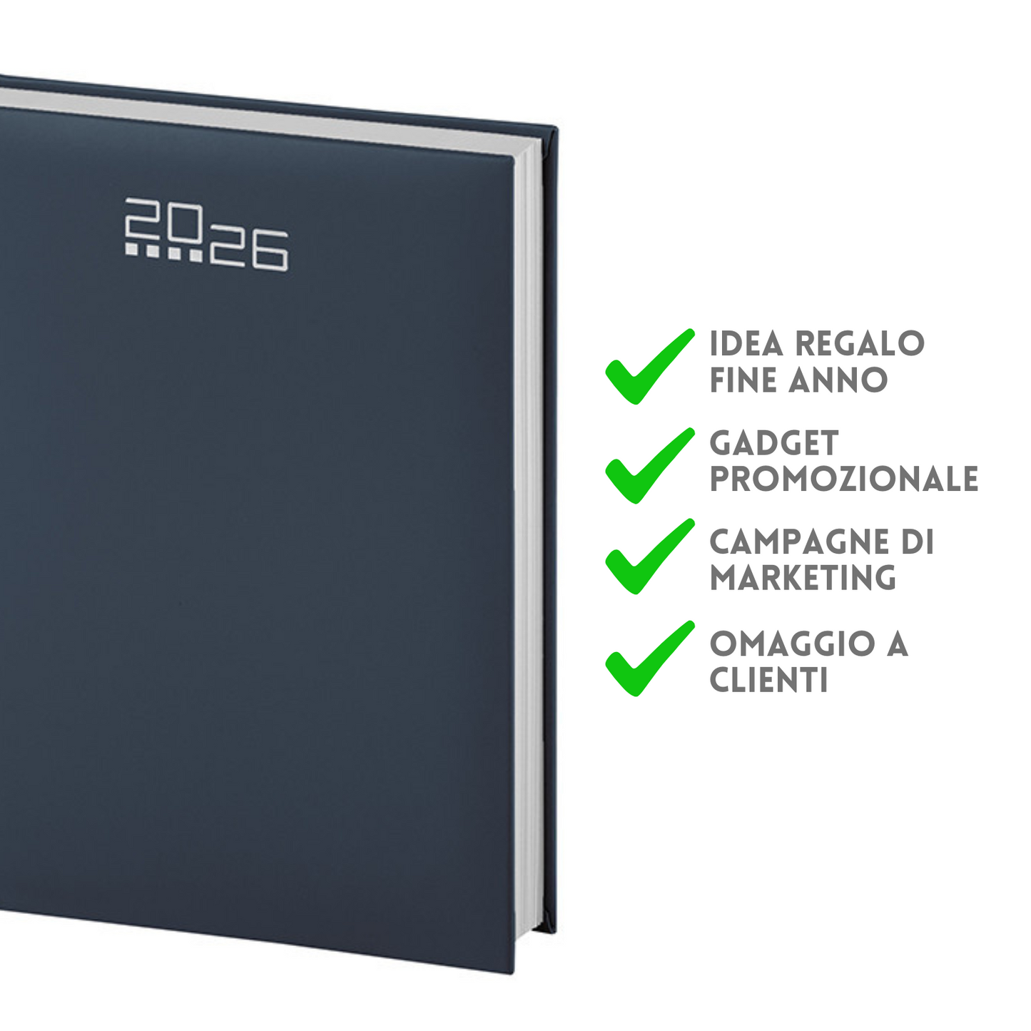 Agende personalizzate 2026 Giornaliera 17x24 | Cod. PB512