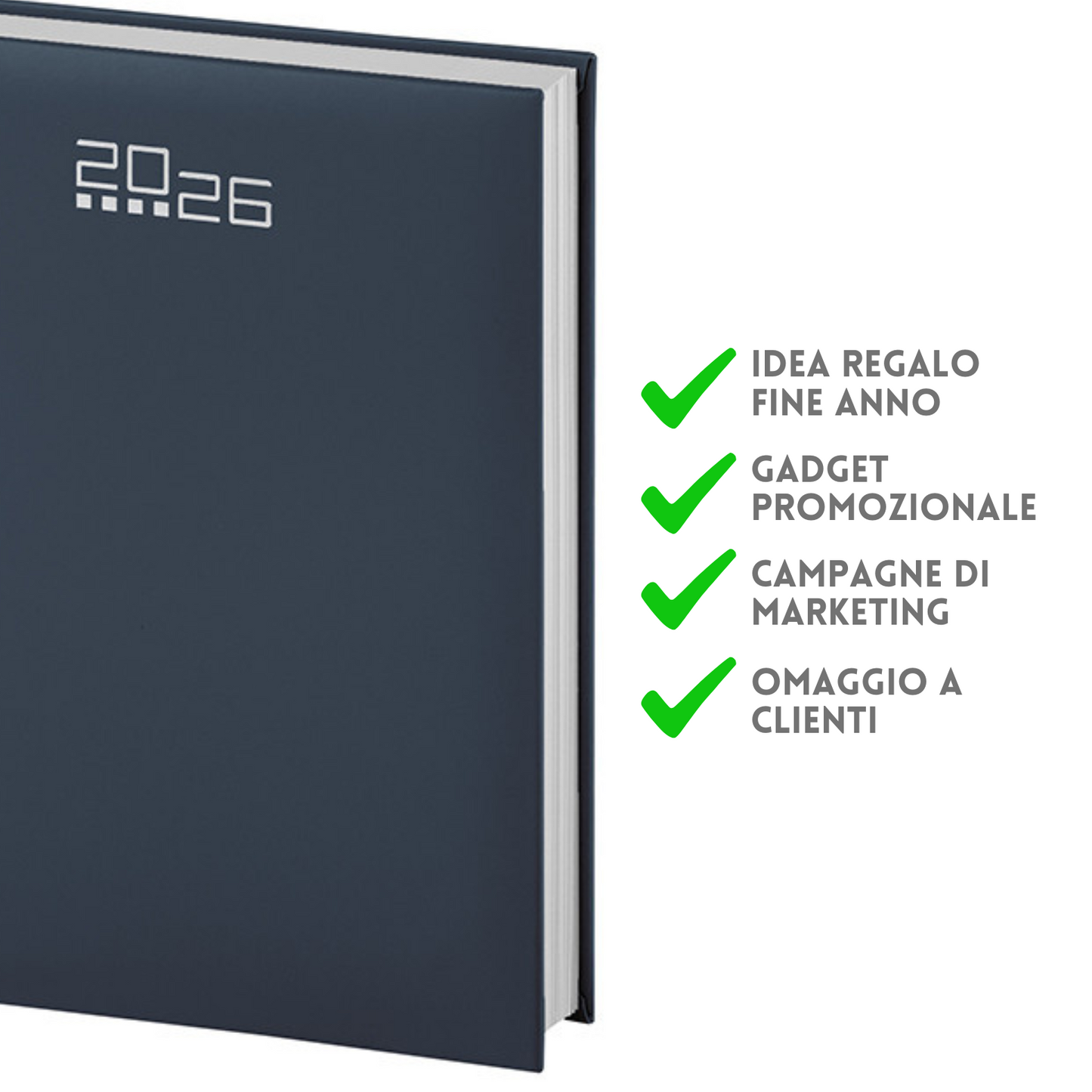 Agende personalizzate 2026 Giornaliera 15X21 | Cod. PB530